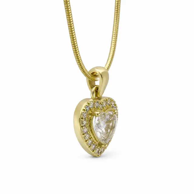 heart-shaped halo