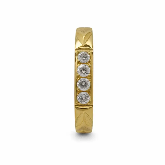 The Faceted Quad Band