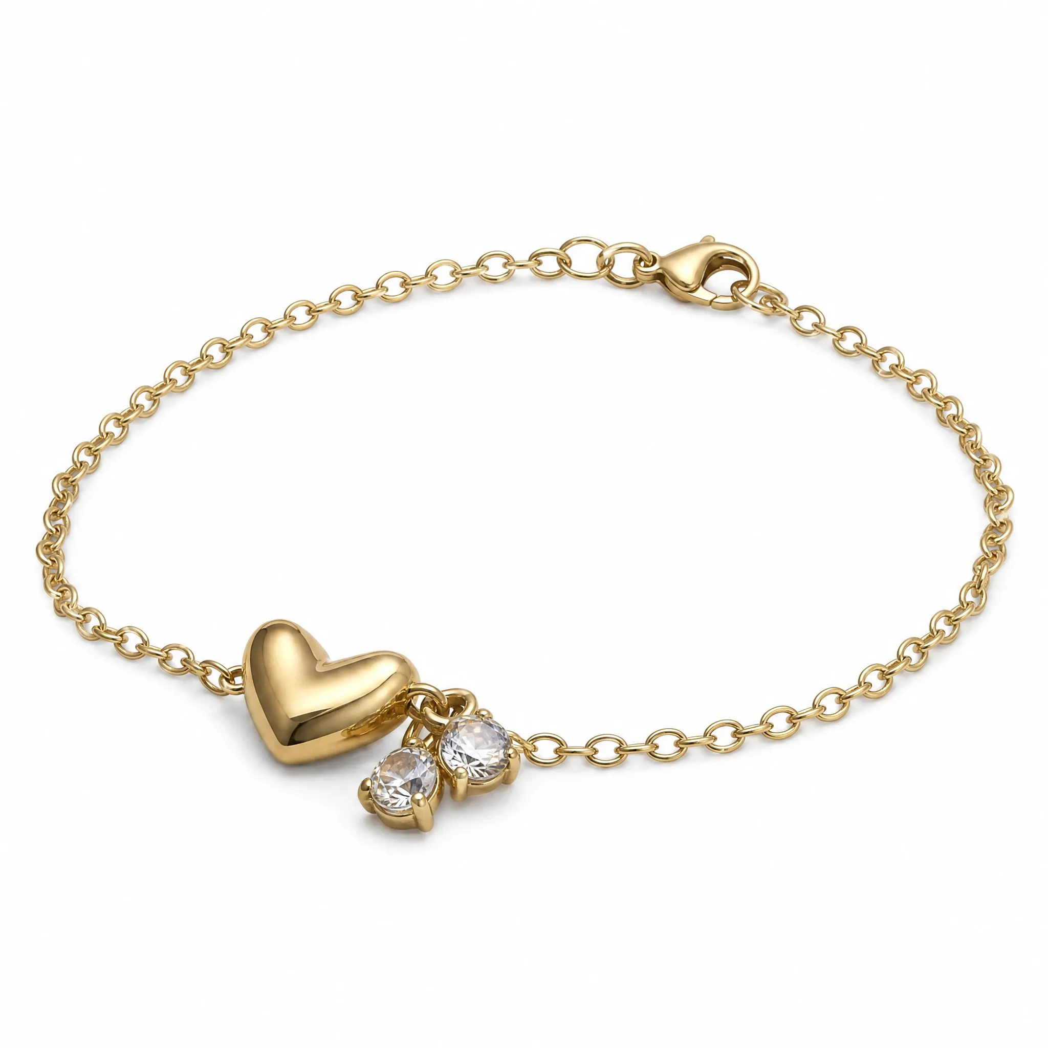 "Rose Gold Botanical Bracelet "