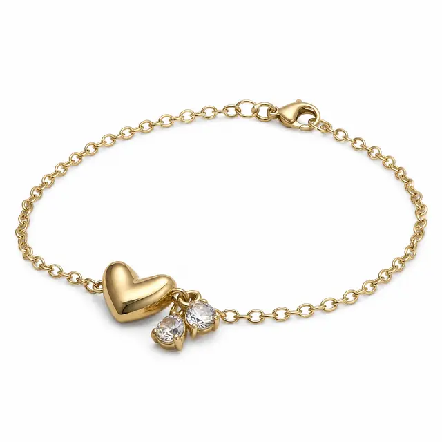 "Rose Gold Botanical Bracelet "