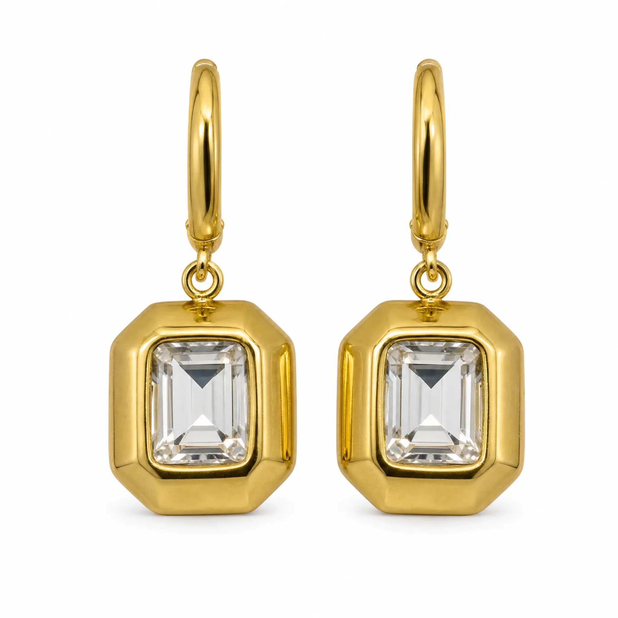Luxe Octagon Dangles