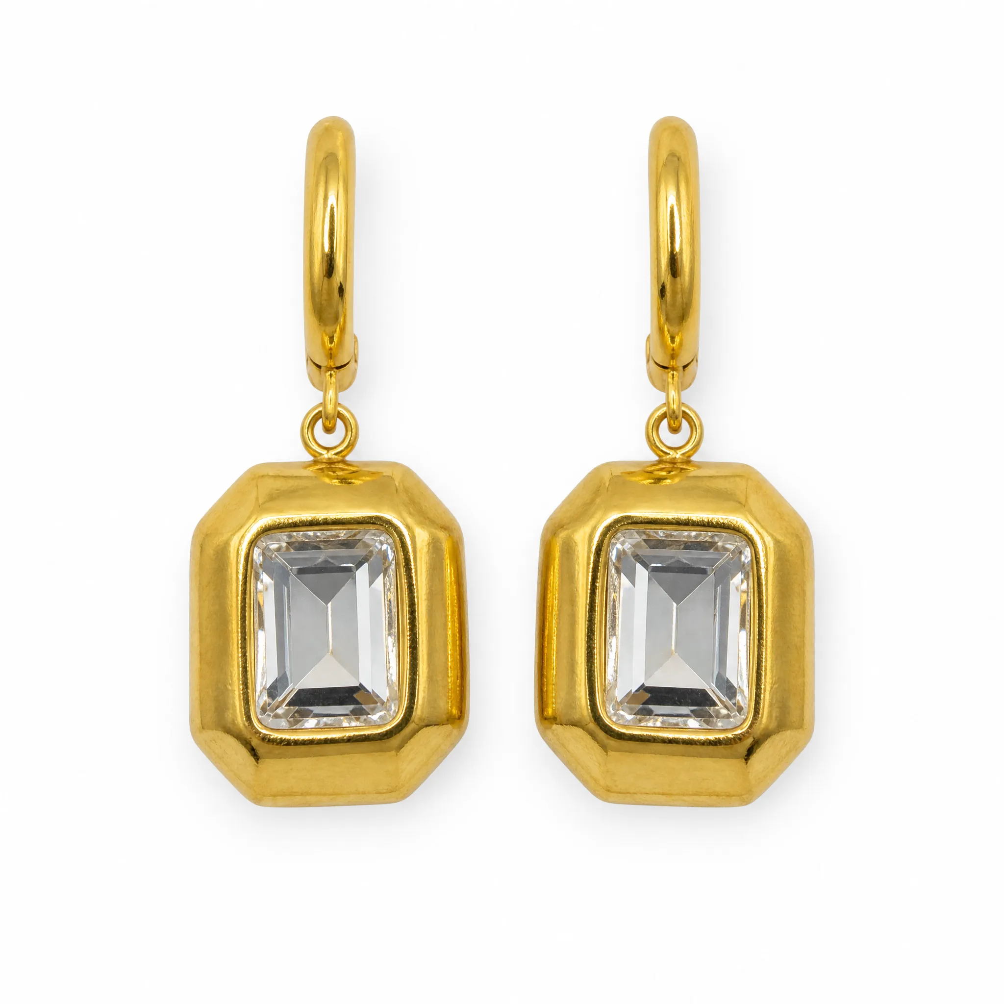 Luxe Octagon Dangles