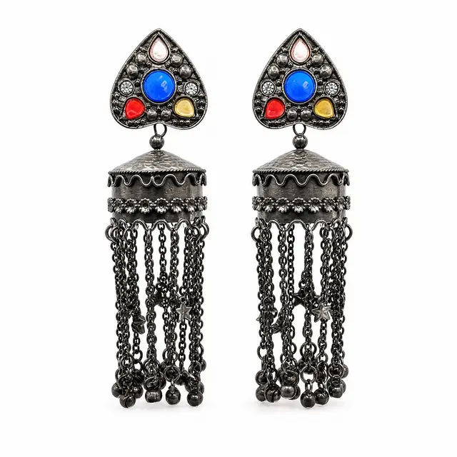 Shahi Rang Jhumkas